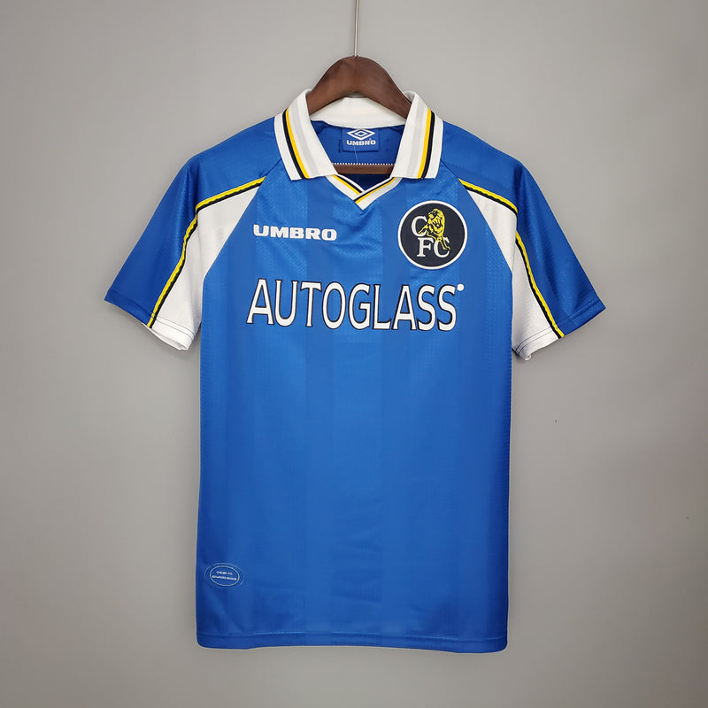 Camisa Retro Chelsea 97-99 - Torcedor Masculina