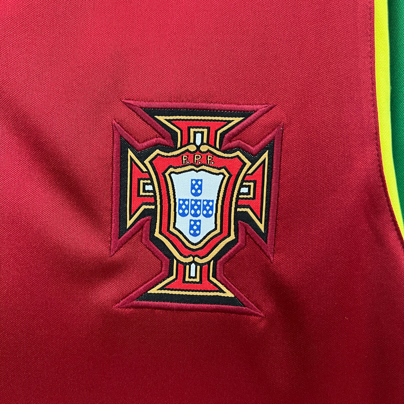 Camisa  Retro Portugal 1999 - Torcedor Masculina
