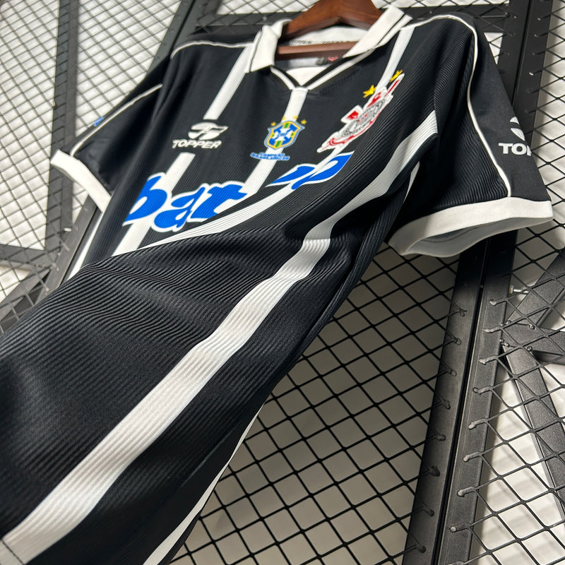 Camisa Retro Corinthians 99 00 - Torcedor Masculina