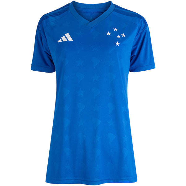 Camisa Cruzeiro I 26/27 Torcedor Adidas Feminina - Azul (PRONTA ENTREGA)