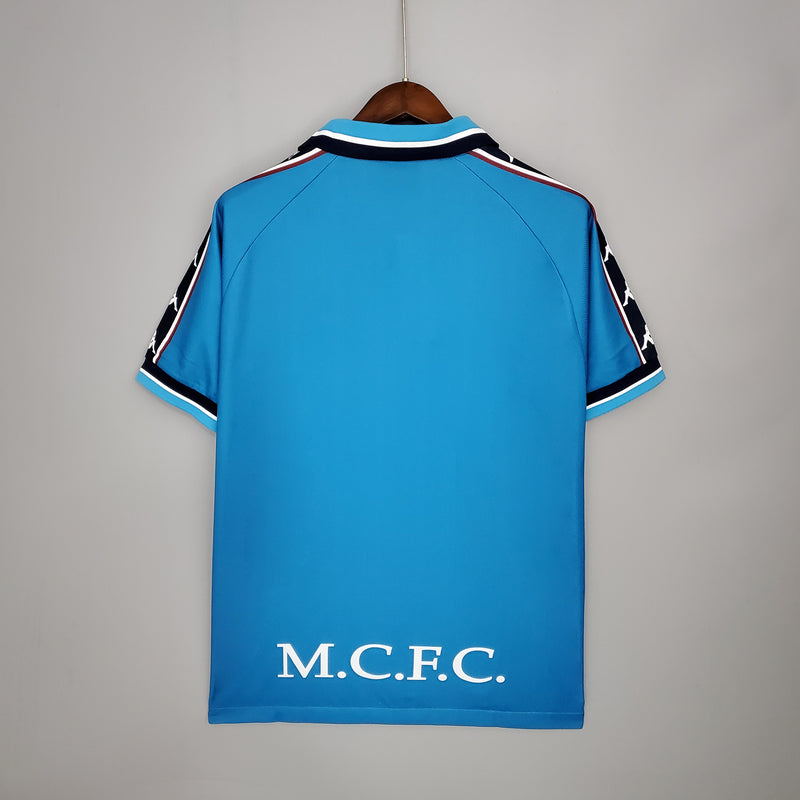 Camisa Retro Manchester City 97/99- Torcedor Masculina