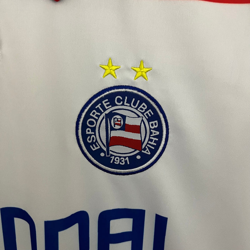 Camisa Bahia Retrô 1998 - Torcedor Branca Penalty Masculina