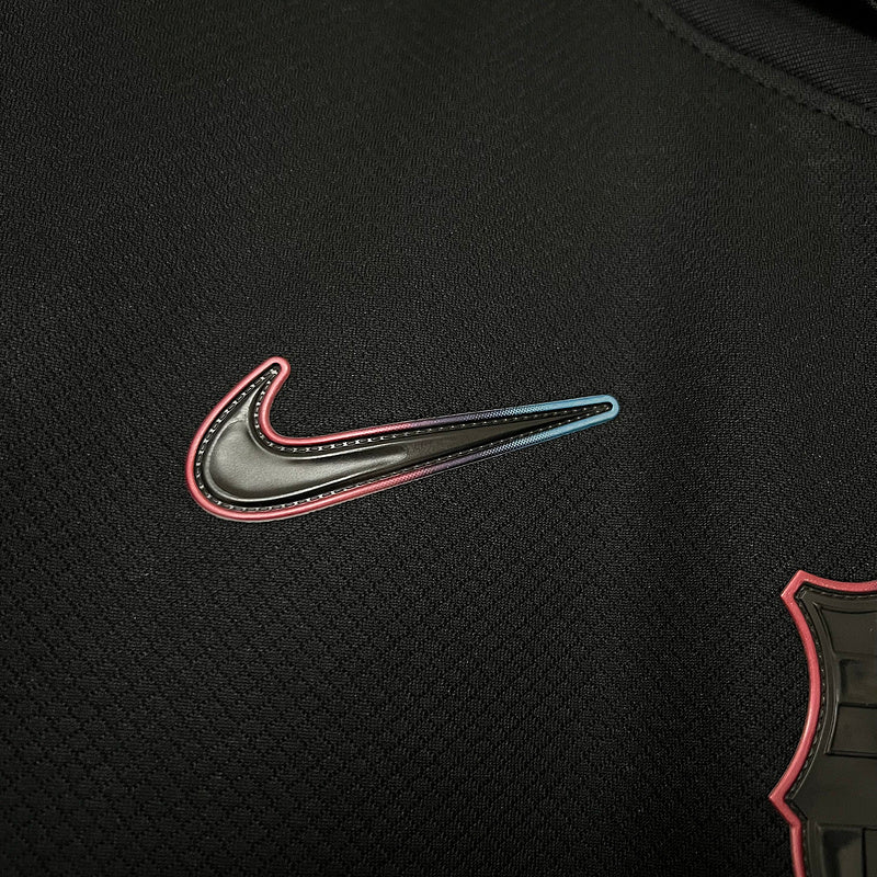 Camisa Barcelona 24/25 - Nike Preta Torcedor Masculina