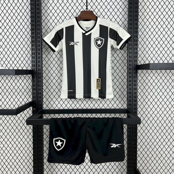 Kit Infantil Botafogo 25/26 –  Prreto/Branco