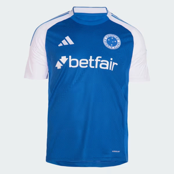 Camisa Cruzeiro I 25/26 Torcedor Adidas Masculina - Azul