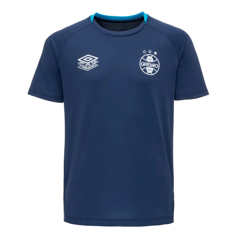 Camisa Masculina Grêmio 25/26 Treino Umbro - Azul+Marinho