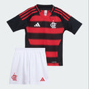 Kit Infantil CR Flamengo l 2025/26 Rubro-Negro - Modelo Torcedor Lançamento