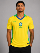 Camisa Brasil 25/26 Home - Versão Torcedor - Amarela (PRONTA ENTREGA)
