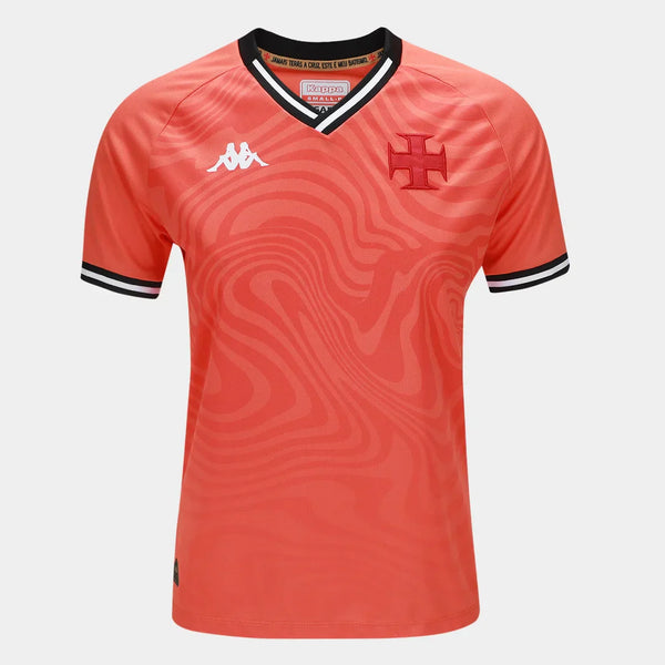 Camisa Vasco 25/26 s/n Goleiro Kappa Feminina - Laranja