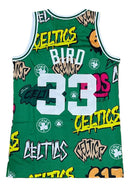 Regata NBA Boston Celtics - Verde Graffiti - BIRD 33