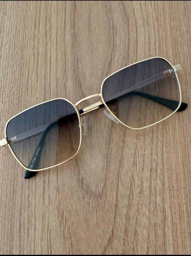 Óculos de Sol Masculino Horizon Armação em Metal Lentes UV400