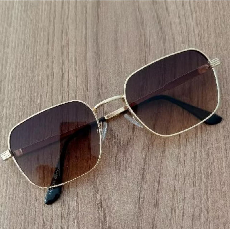 Óculos de Sol Masculino Horizon Armação em Metal Lentes UV400