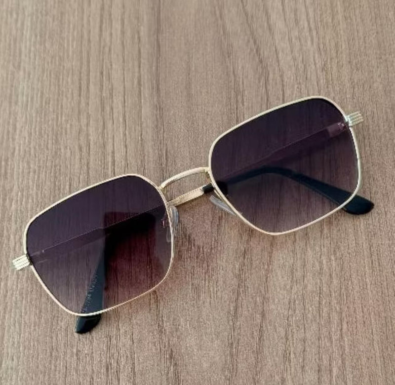 Óculos de Sol Masculino Horizon Armação em Metal Lentes UV400