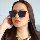 Óculos de Sol Madrid Quadrado Premium Clássico Vintage Retrô