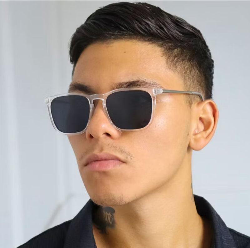 Óculos de Sol Madrid Quadrado Premium Clássico Vintage Retrô