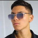 Óculos de Sol Madrid Quadrado Premium Clássico Vintage Retrô