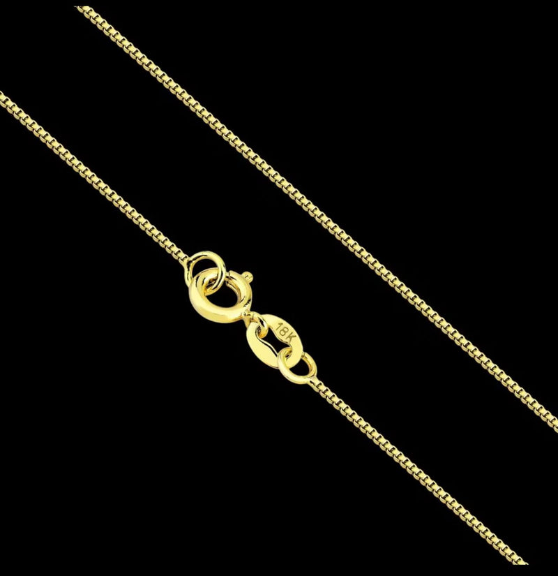 Corrente Veneziana Masculina Banhada a ouro18k