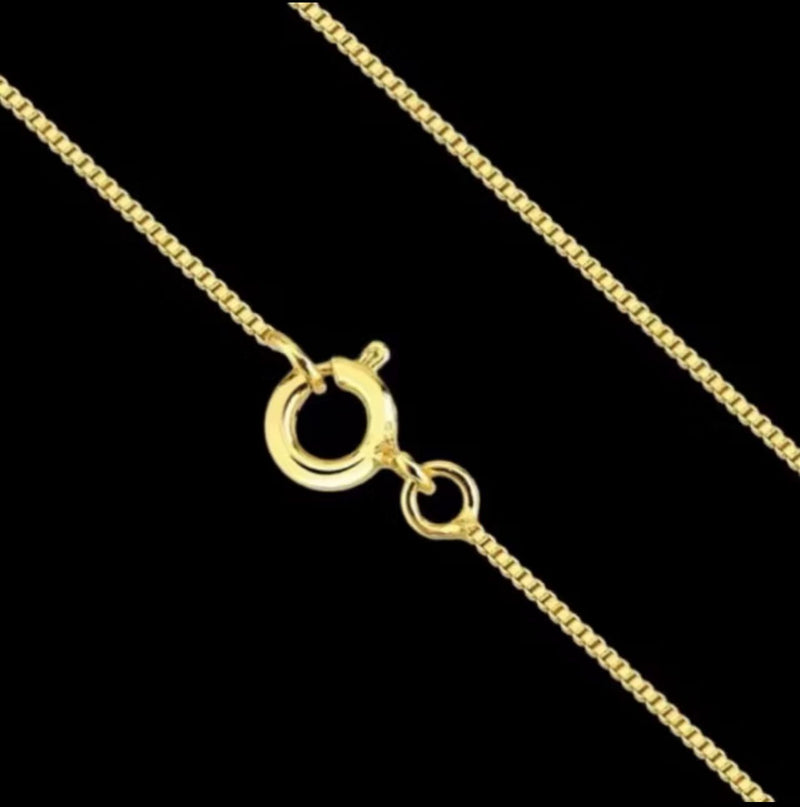 Corrente Cordão Colar Masculino Feminino Banhado A Ouro 18k + Pingente Cruz Palito