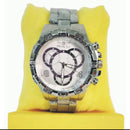 Kit Relógio em Aço  Masculino + Caixa Luxo Original Elegância e Durabilidade