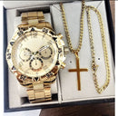 Relógio Masculino a Prova D' Agua + Corrente