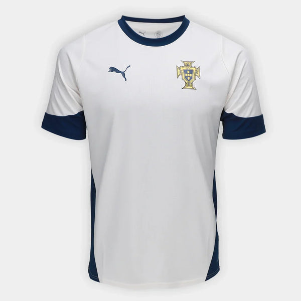 Camisa Seleção Portugal Treino 25/26 s/n Torcedor Puma Masculina - Bege