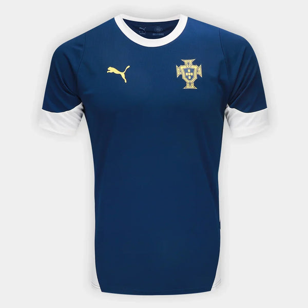Camisa Seleção Portugal Treino 25/26 s/n Torcedor Puma Masculina - Azul