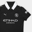 Camisa Manchester City Away 25/26 s/n Torcedor Puma Feminina - Preto