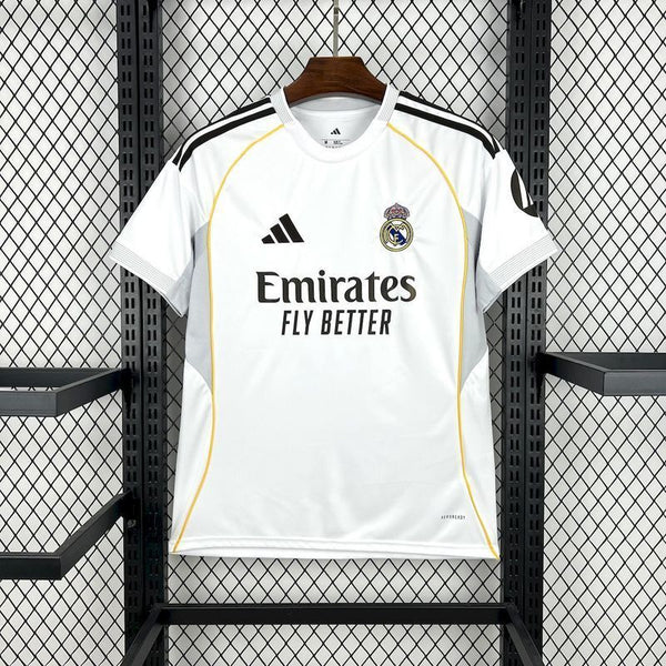 Camisa I Real Madrid 25/26 Masculina - Branco
