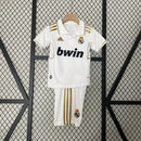 Kit Infantil Real Madrid Retrô 2011/2012– Branco