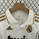 Kit Infantil Real Madrid Retrô 2011/2012– Branco