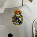 Kit Infantil Real Madrid Retrô 2011/2012– Branco