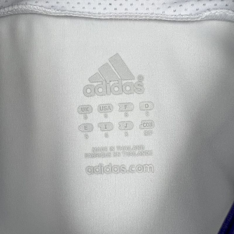 Camisa Real Madrid 2007/2008 Retrô  - Adidas Branca