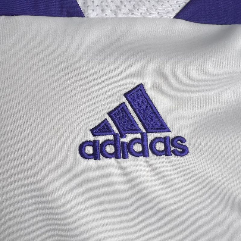 Camisa Real Madrid 2007/2008 Retrô  - Adidas Branca