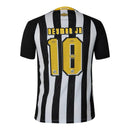 Camisa Umbro Santos II 25/26 Torcedor Neymar Nº10 Masculino - Branco+Preto