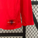 Camisa Retrô Manga Longa Manchester United 2007/2008 Retrô  - Nike Vermelha