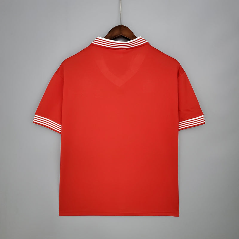 Camisa Retro Manchester United 1977- Torcedor Masculina