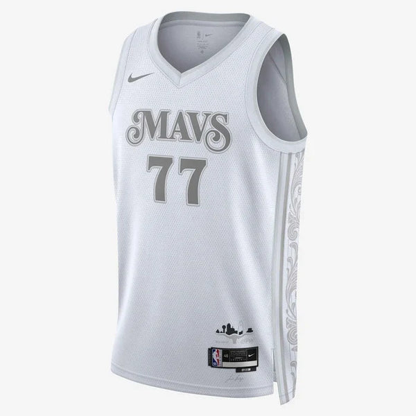 Regata NBA Dallas Mavericks - Branca - LUKA DONČIĆ 77