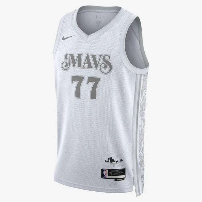 Regata NBA Dallas Mavericks - Branca - LUKA DONČIĆ 77