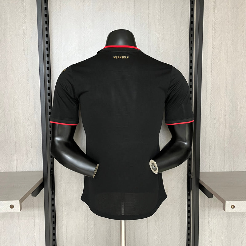 Camisa Black Bayer Leverkusen 24/25 - Torcedor Masculina
