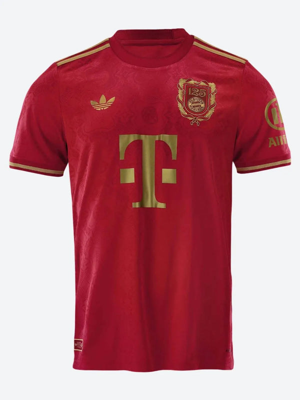 Camisa Bayern de Munique 125 Anos Masculina - Vermelha (PRONTA ENTREGA)