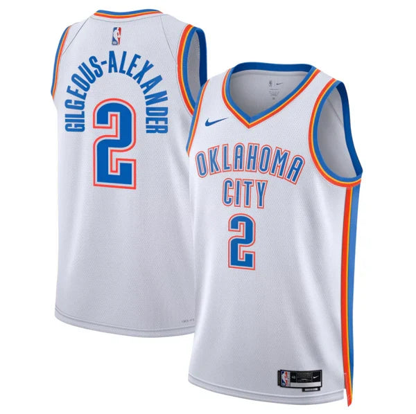Regata NBA Oklahoma City Thunder - Branca - GILGEOUS-ALEXANDER 2