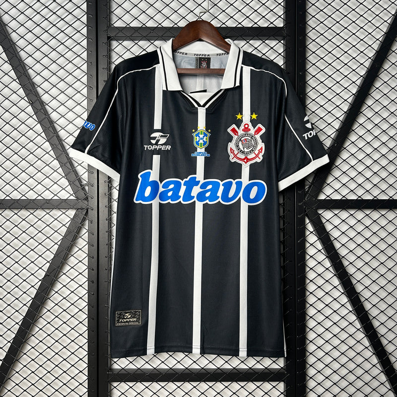 Camisa Retro Corinthians 99 00 - Torcedor Masculina