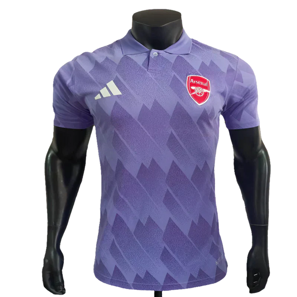 Camisa Polo Edition 25/26 do Arsenal - Roxa - Versão Jogador