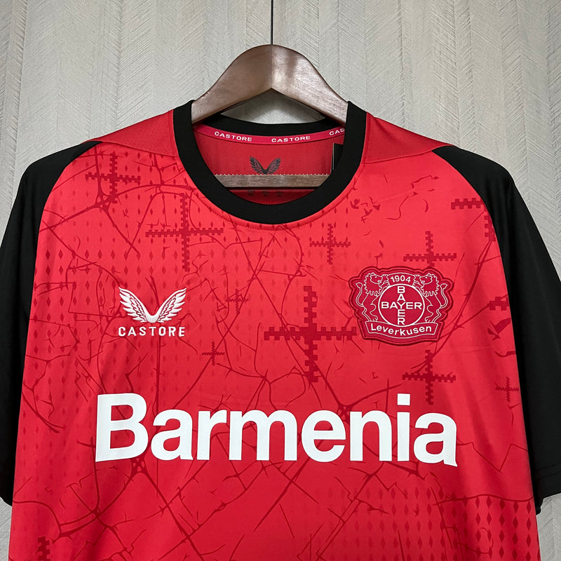 Camisa Home Bayer Leverkusen 24/25 - Torcedor Masculina