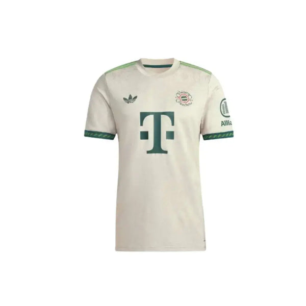 Camisa Bayern de Munique II 2025/26 Oktoberfest Off White - Masculina (PRONTA ENTREGA)