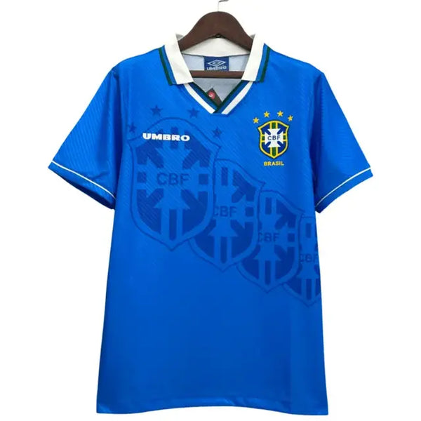 Camisa Brasil Retrô II 1994 Masculina - Azul (PRONTA ENTREGA)