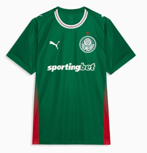 Camisa Palmeiras Torcedor - 26/27 - Verde - SportingBet (PRONTA ENTREGA)