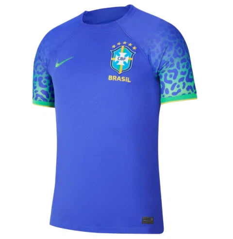 Camisa Seleção Brasileira II 2022 Torcedor Nike Masculina - Azul (PRONTA ENTREGA)