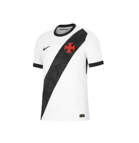 Camisa Vasco da Gama II 2026/27 Torcedor Nike Masculina - Branca com faixa Preta (PRONTA ENTREGA)