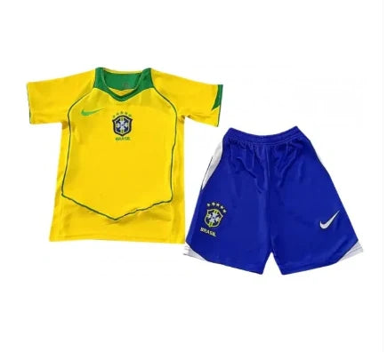Kit Infantil Brasil I 04/05 Torcedor - Amarela (PRONTA ENTREGA)
